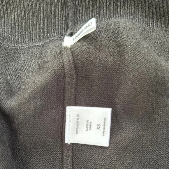 New York & Company Black Long Sleeve Dress - Picture 5 of 6